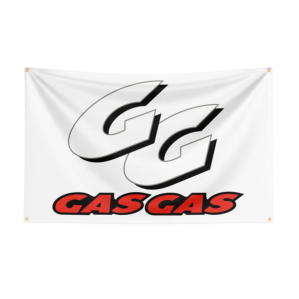 3x5 GasGas דגל פוליאסטר מודפס מירוץ אופנוע הדגל עבור עיצוב 1 - 1