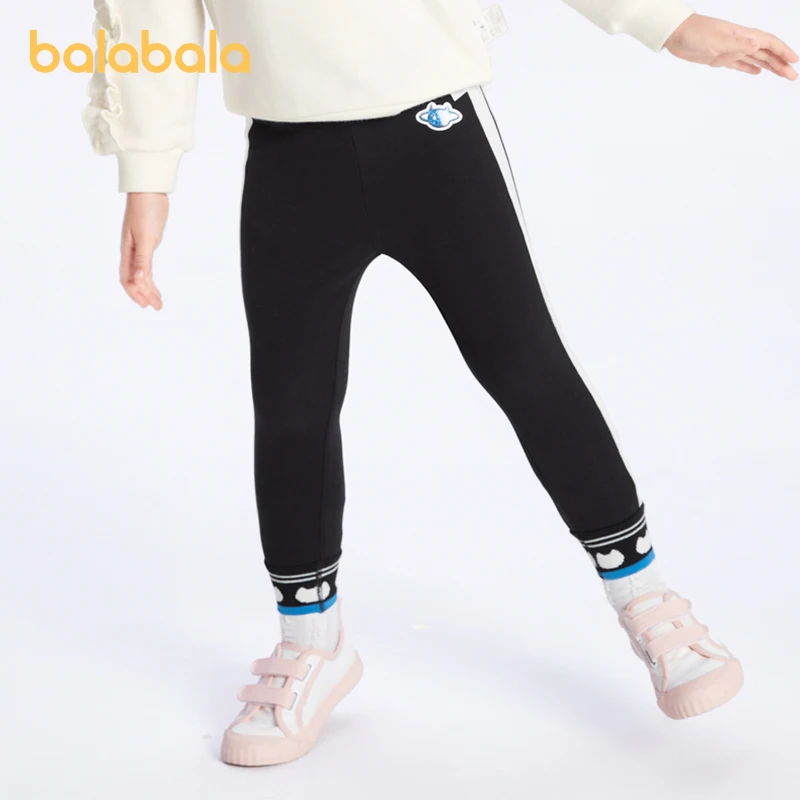 Balabala הפעוט 2023 ילדה מכנסיים אביב סתיו מכנסיים אופנתי מתוק מגניב חוש אופנה מכנסיים חותלות - 2