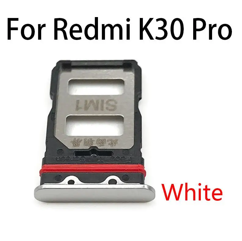 המקורי חלק תיקון טלפון סלולרי, SIM-מגש חריץ בעל מתאם אביזרים עבור Xiaomi Redmi K30 Pro / פוקו F2 Pro + סיכה - 2
