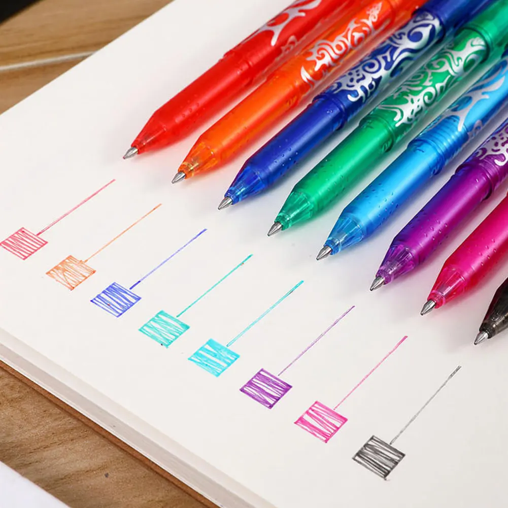 רב-צבעים ניתן למחיקה עט ג 'ל 0.5 מ
