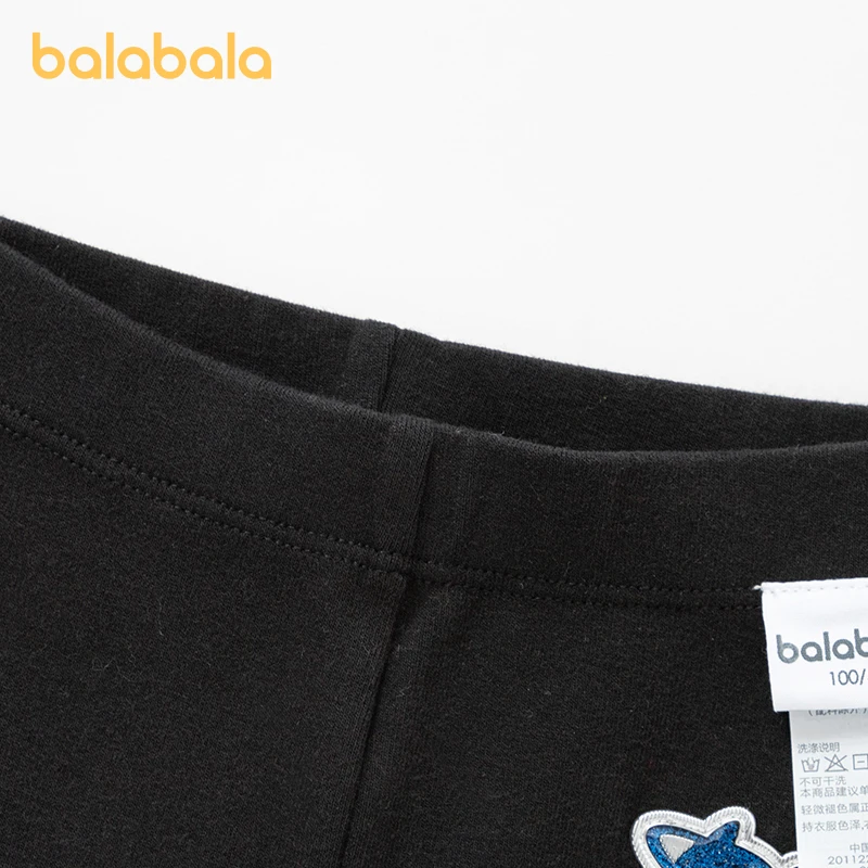 Balabala הפעוט 2023 ילדה מכנסיים אביב סתיו מכנסיים אופנתי מתוק מגניב חוש אופנה מכנסיים חותלות - 3