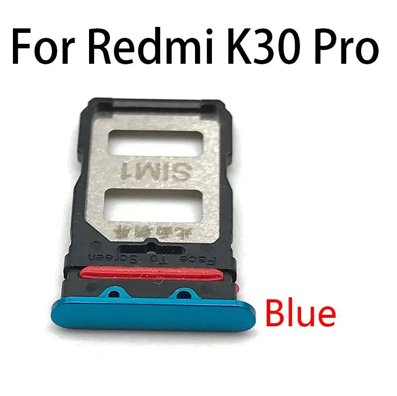 המקורי חלק תיקון טלפון סלולרי, SIM-מגש חריץ בעל מתאם אביזרים עבור Xiaomi Redmi K30 Pro / פוקו F2 Pro + סיכה - 3