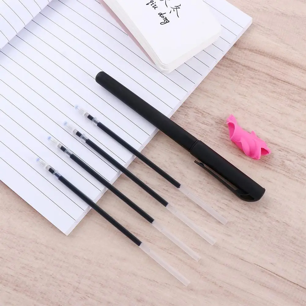 להיעלם לשימוש חוזר עט ג 'ל עטים מחזיק עט דהייה בעט כדור קסם אימון העט להיעלם ג' ל עט קסם בדיחה בעט כדור - 5