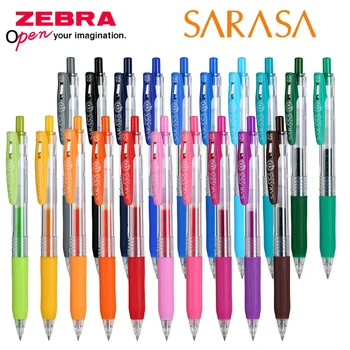 10/20pcs זברה SARASA צבע הקש על ג 'ל עט JJ15 יוקרה עטים כדוריים 0.5 מ