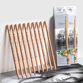 12 יח ' / סט מקצועי מצייר ציור עיפרון אמנות עפרונות גרפיט הצללה עפרונות למתחילים & Pro אמנים