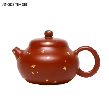 180ML בעבודת יד Dahongpao היופי קומקום בוטיק Yixing סגול קליי תה סיר סיני מסנן קומקום מותאם אישית תה סיני אביזרים