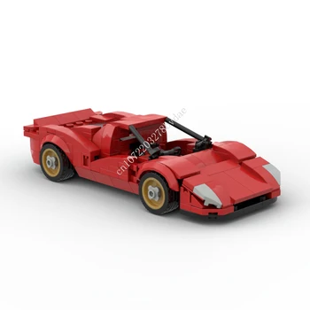 269PCS MOC מהירות האלופות Ferraries 330 P4 ספורט מודל אבני הבניין טכנולוגיה לבנים הרכבה יצירתי צעצועים לילדים מתנות
