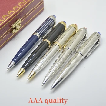 AAA איכות שחור / כסף המכונית עט כדורי עסקים משרד מכשירי כתיבה אופנה מילוי עטים לבחירה עט תיבת