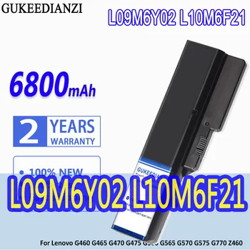 GUKEEDIANZI סוללה L09S6Y02 L09L6Y02 L09M6Y02 L10M6F21 עבור Lenovo G770 Z460 G460 G465 G470 G475 G560 G565 G570 G575