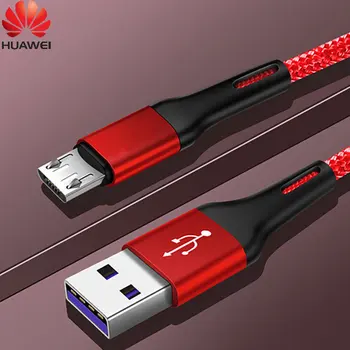 Huawei 3א כבל מיקרו USB 1/2/3m סנכרון נתונים מהיר תשלום חוט עבור Samsung Huawei לוח שיאומי טלפון אנדרואיד MicroUSB כבלים