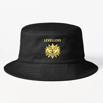Levellers הלהקה דלי כובע דלי כובע ילדים נשים Cheapu שחור כובעי ספורט אופנה היפ הופ שמש האביב 
 חוצות מזדמן דייגים.