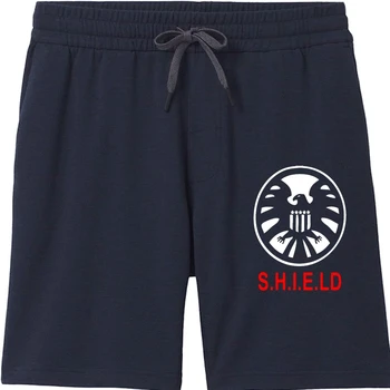 S. H. I. E. L. D - לוגו (קיץ) מכנסיים קצרים לגברים הדפסת כותנה טהורה גברים מכנסיים קצרים איש מכנסיים קצרים משלוח חינם מכנסיים קצרים לגברים מכנסיים קצרים 2018 N