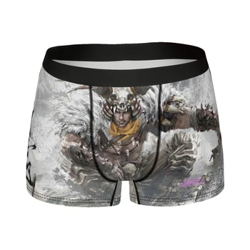 Temulch Naraka Bladepoint 3D קיטור תחתונים Breathbale, תחתוני גברים, תחתונים נוחים מכנסיים קצרים תחתוני בוקסר צמודים