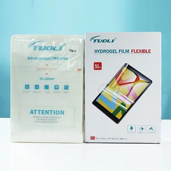 TUOLI גמיש Hydrogel הסרט גיליון לוח טלפון מגן מסך LCD HD מט פרטיות לסטייה חכם מכונה חיתוך שמש