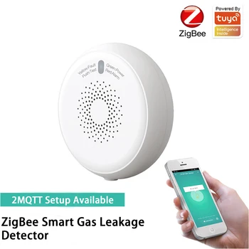 Tuya אפליקציה חכם החיים בבית ZigBee גז דליפת גלאי דליק חיישן חכם בית מערכת אזעקת אבטחה שליטה מרחוק