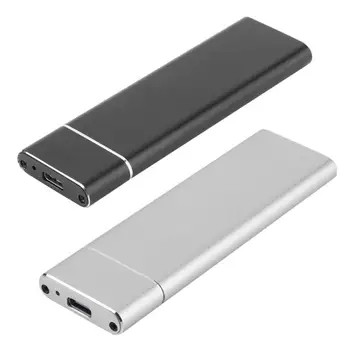 USB 3.1 מ 2 NGFF SSD דיסק קשיח נייד קופסת מתאם כרטיס חיצוני מארז במקרה M2 SATA SSD USB 3.1 2230/2242/2260/2280
