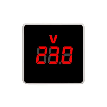 V-PL AC50-500V כיכר מד המתח מודד דיגיטלי מיני האירופי תקע שקע בודק מתח חשמלי משק הבית מתח מטר