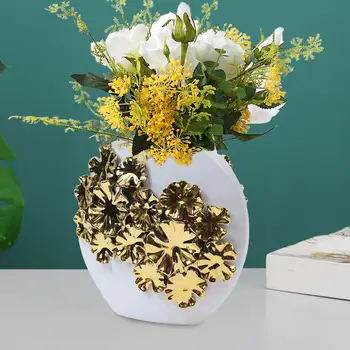 אגרטל קרמיקה המרכזי קישוט מינימליסטי השולחן אגרטל פרחים מלאכותיים באגרטל.