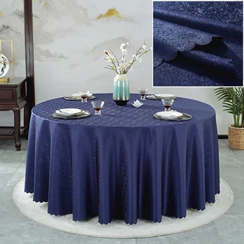 אירופה אקארד החתונה מפת שולחן עגול בד אלגנטי שולחן האוכל בבית המלון מסעדה כיסוי שולחן קישוט