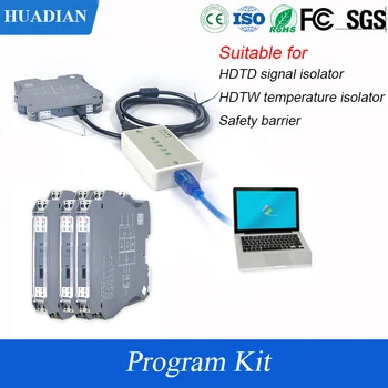 את התוכנית ערכה עבור HDTD אות Isolator או HDTW משדרי טמפרטורה