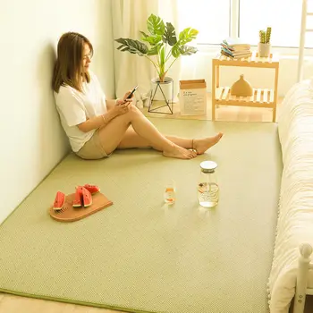 בסגנון יפני מחצלת טאטאמי הקיץ משק הבית סלון, חדר שינה שטיח ליד המיטה קש שטיח שטיח הסלון קישוט