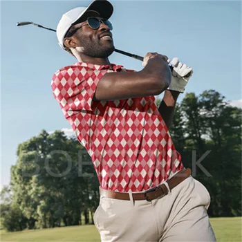 גברים גולף חולצה שרוול קצר ספורט מזדמן חולצת פולו חיצונית באיכות גבוהה לנשימה בד ספורט ג ' רזי העסק פולו שיר