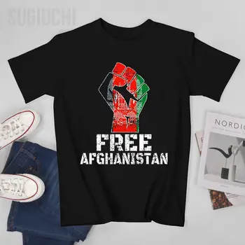 גברים חינם אפגניסטן פקיסטן - אפגניסטן דגל אפגניסטן חולצת טי Tees O-צוואר חולצות נשים ילדים 100% כותנה קצרים חולצת יוניסקס