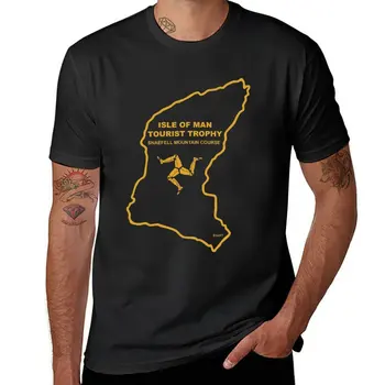 האי מאן TT T-Shirt בלונדי חולצה שחורה חולצה בתוספת גודל צמרות mens גרפי חולצות