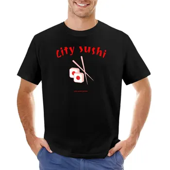 העיר סושי - לקחת הזמנה בבקשה T-Shirt חולצת טריקו החולצות של גברים