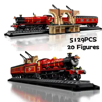 חדש עם תאורה 76405 אקספרס תחנת הרכבת Collectors Edition דגם אבני הבניין הרכבה לבנים צעצועים לילדים מתנות חג המולד