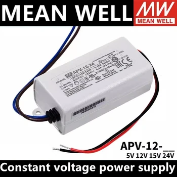 טוב APV-12-5 APV-12-12 APV-12-24 LED מתח נמוך בשיעור 2 מיני קטן החלפת ספק כוח יחיד הקבוצה פלט
