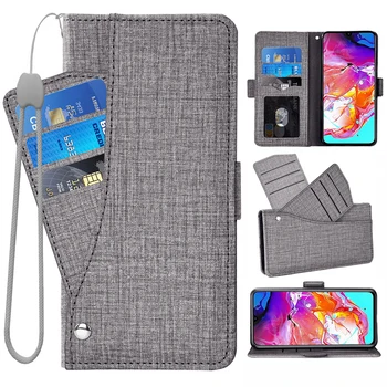 טלפון Case עבור Samsung Galaxy הערה 20 אולטרה 10 פלוס 9 8 5 4 3 בעל כרטיס Flip עור ארנק כיסוי עבור Note10 Pro Note20 Note9