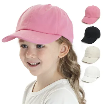 ילדים כובע בייסבול של בנים בנות שמש כובע אופנתי הגירסה הקוריאנית תינוק כובע בייסבול ילדים אביזרים