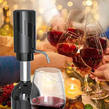 -כפתור אחד Aerator היין ללא מאמץ לשפר יין ניסיון עם חשמל Aerator היין בקבוק משאבה מכשירי מתנות יין