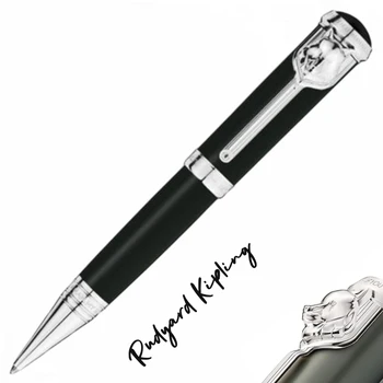מהדורה מוגבלת רודיארד קיפלינג MB רולר בול עטים כדוריים יוקרה כתיבה ציוד משרדי עם תבליטים זאב עיצוב ראש