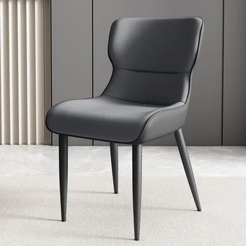 נורדי מרפסת כסאות אוכל מטבח ארגונומי למשרד תכונה כסאות אוכל סלון חיצוני Cadeiras ריהוט הבית SR50DC