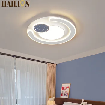 נורדי תקרות עם תאורת LED סביב מנורת תקרה עבור סלון חדר שינה מטבח, גופי תאורה בבית עיצוב אור