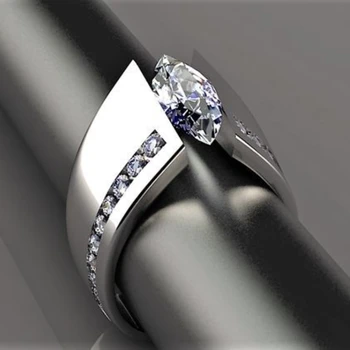 סגנון ייחודי קריסטל צבע רוז טבעת פרח יוקרה נקבה קטנה זירקון טבעת אבן מבטיח טבעות אירוסין עבור נשים הסיטוניים