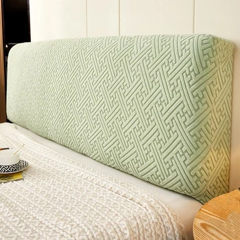 סגנון מודרני הביתה המיטה להגן על כיסוי אוניברסלי לעבות בד למתוח ראש המיטה כיסוי אבק השינה דקורטיבי ליד המיטה כיסוי